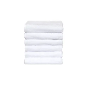 Salvietta bianca parrucchieri